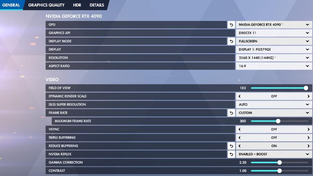 Best graphics settings in Overwatch
