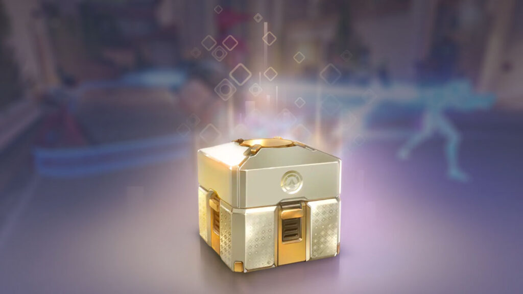 Legendary Loot Box in Overwatch