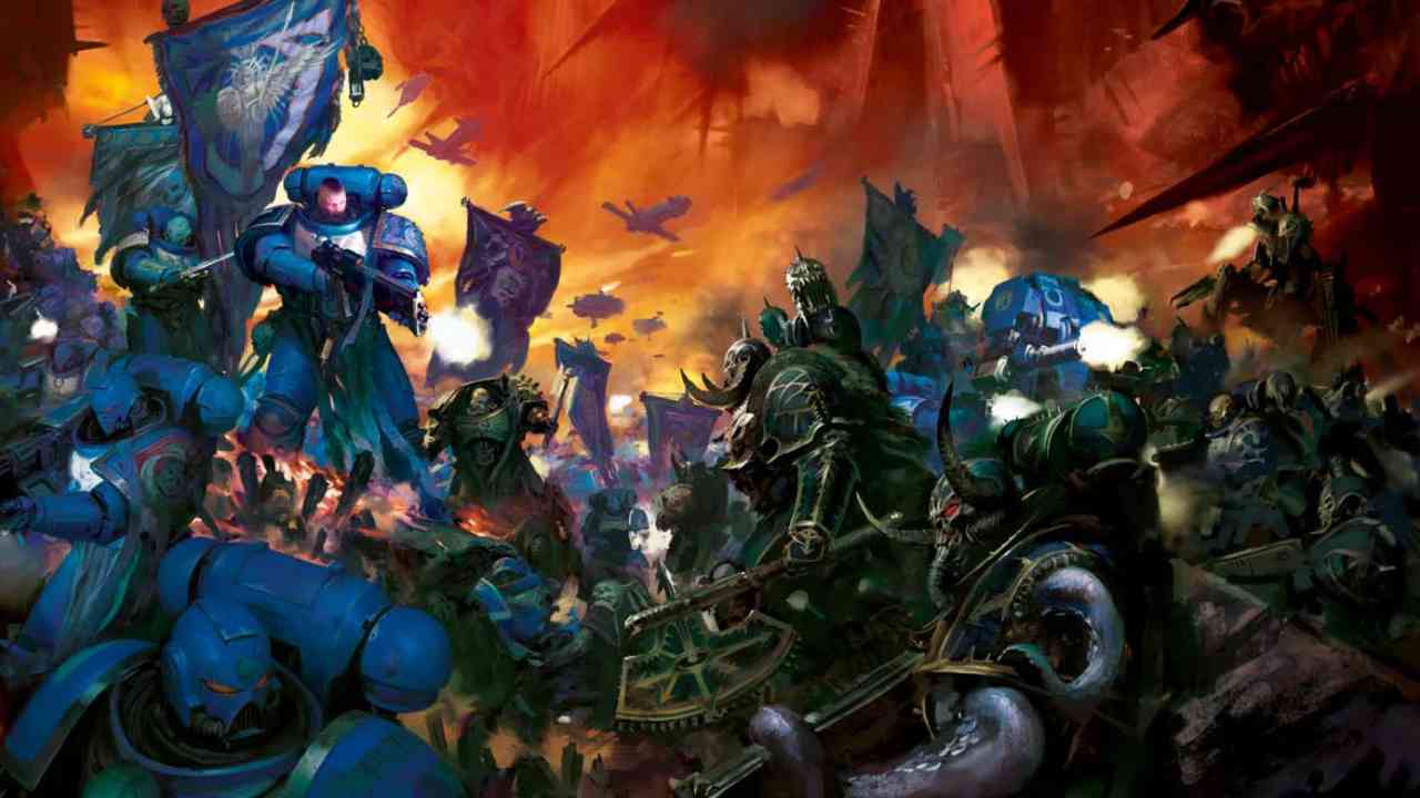 Space Marine void war