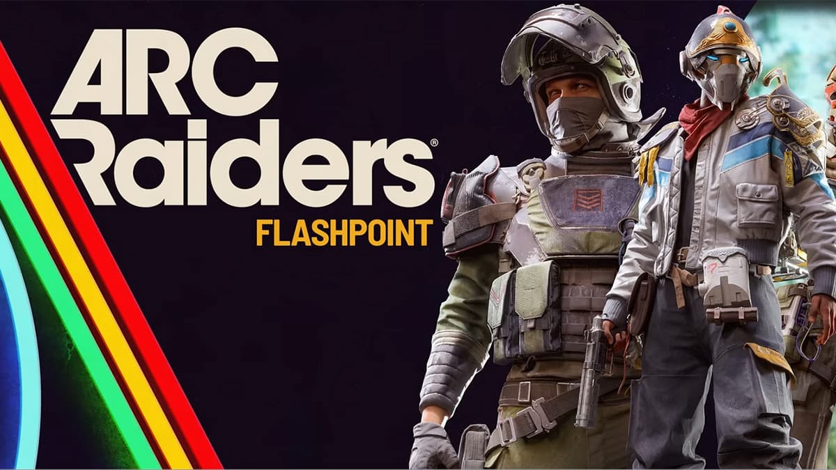 Promo image for the release of Arc Raiders Flashpoint update on March 31, 2026.
