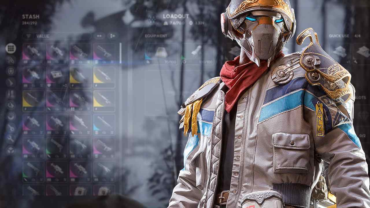 Arc Raiders Flashpoint character standing in a forest