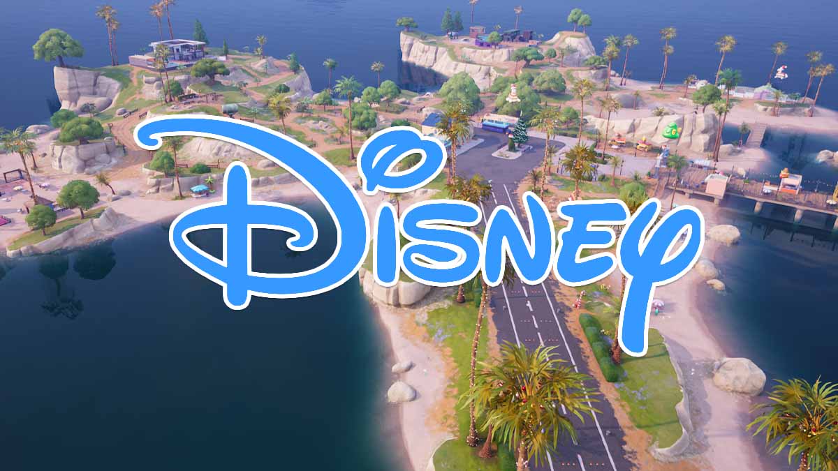 Disney logo in Fortnite