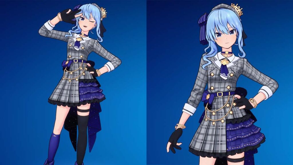 Hoshimachi Suisei Fortnite skin