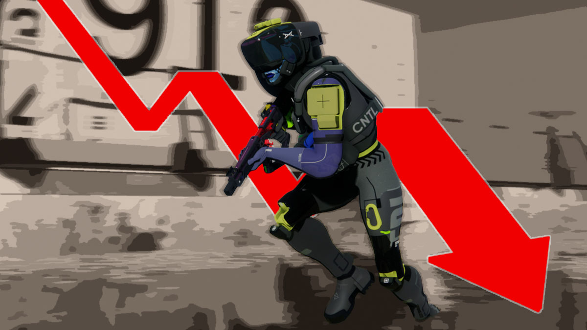 Marathon player with a decreasing player count