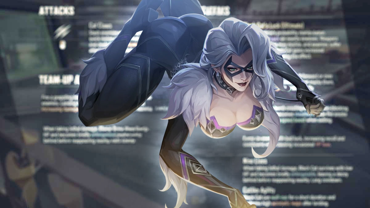 Marvel Rivals Black Cat predicted abilities and role for Season 7.5