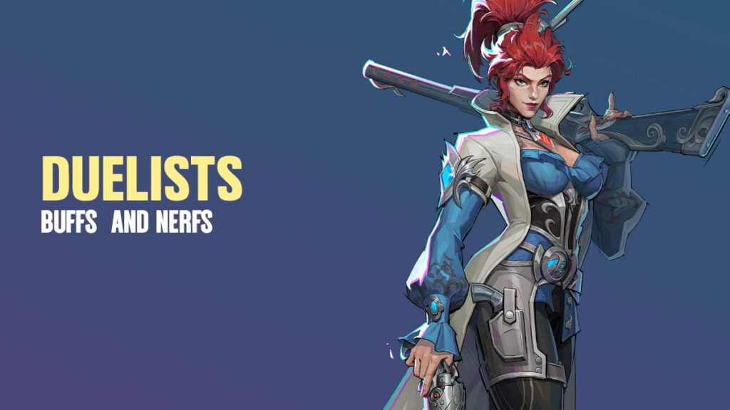 Marvel Rivals Duelists buffs and nerfs