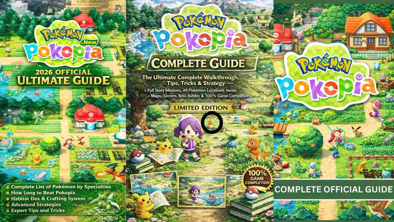 Pokopia Guide Following AI generated reviews, Resident Evil Requiem AI guide books ...