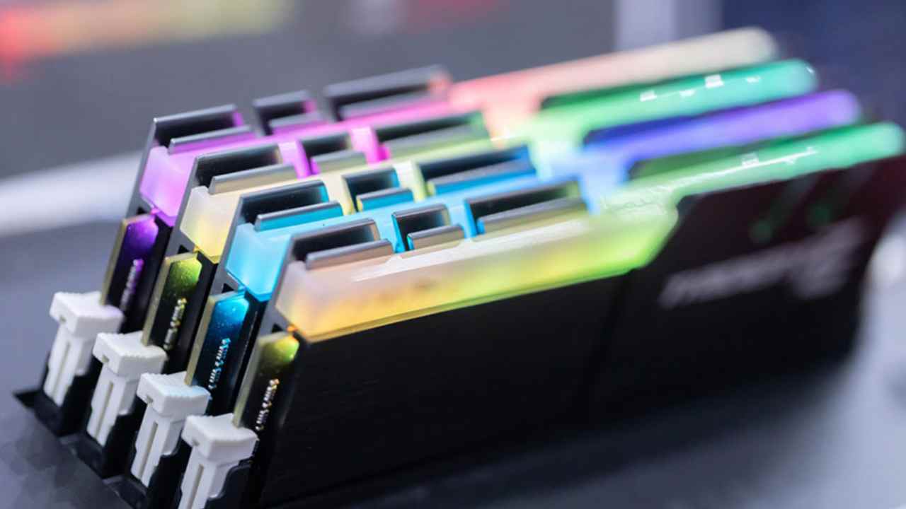 Gaming RGB Ram slotted into a PC