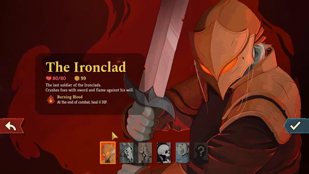 Profile image for the Slay the Spire 2 class The Ironclad.