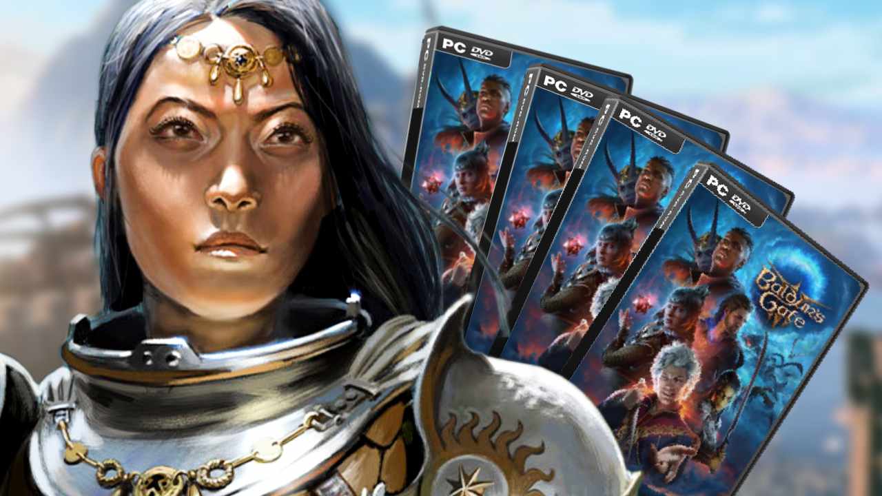 Baldur's Gate 3 copies behind a Solasta 2 character