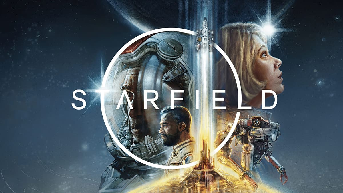 Cover image for the game Starfield by Bethesda, with the PS5 release date on April 7, 2026.
