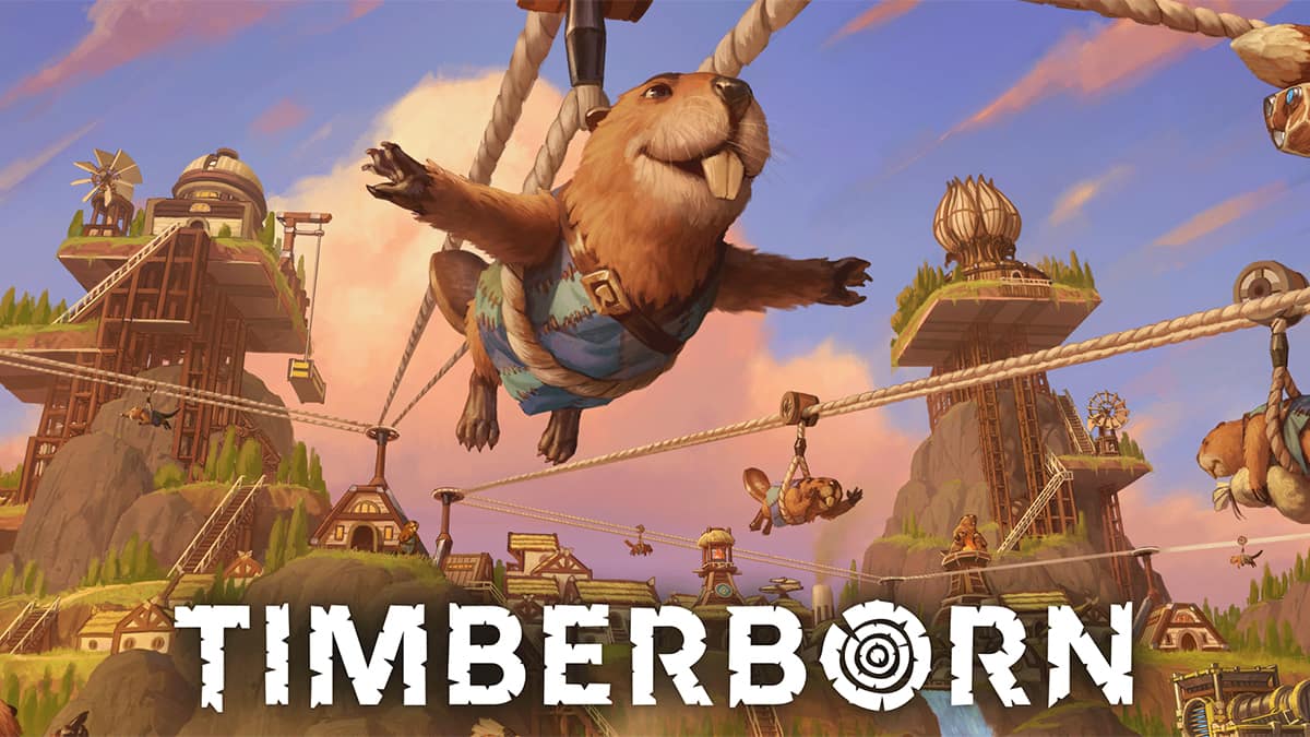 Cover image for the game Timberborn by Mechanistry, with the Version 1.0 release date on March 12, 2026.