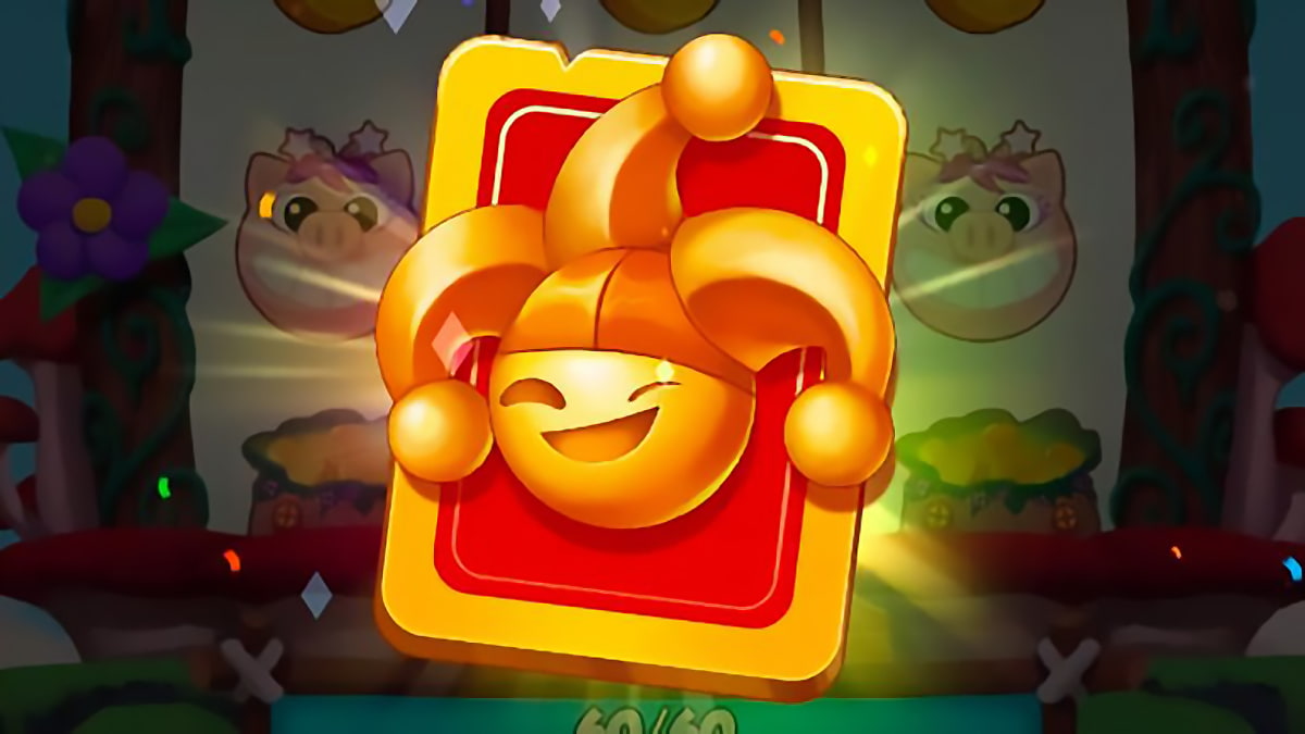 Image showing the Joker Card in Coin Master, which players can get and use to boost their game.