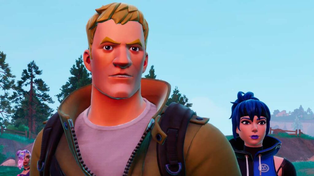 Jonesy and Hope in Fortnite