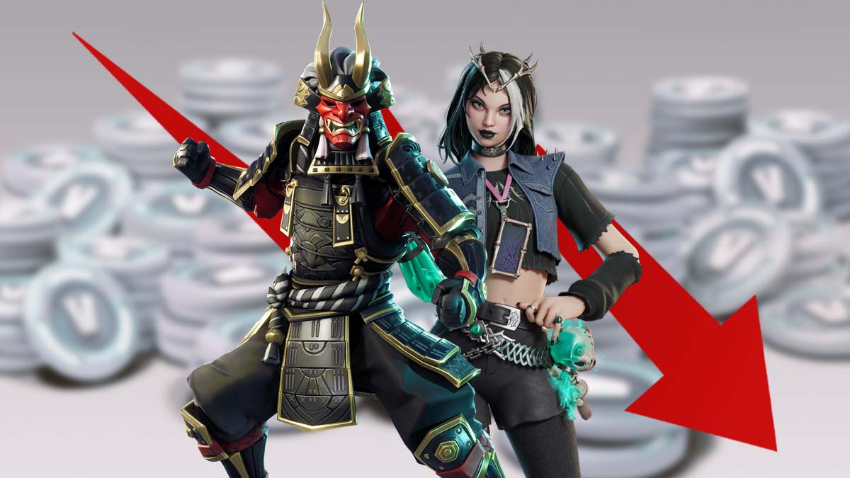 Fortnite appears to be lowering skin prices with latest discount