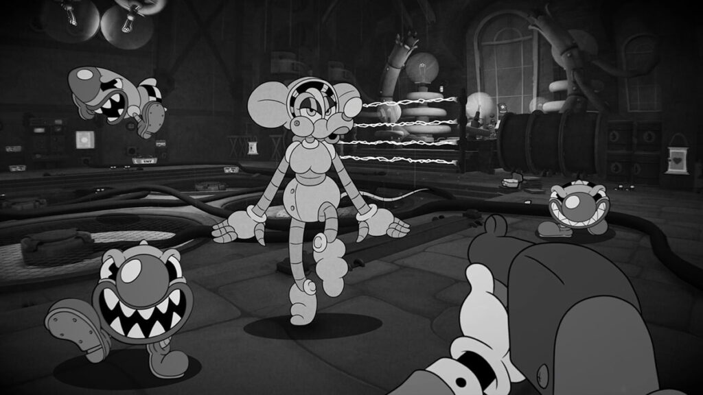 Screenshot image showing the gameplay of MOUSE: P.I. For Hire.