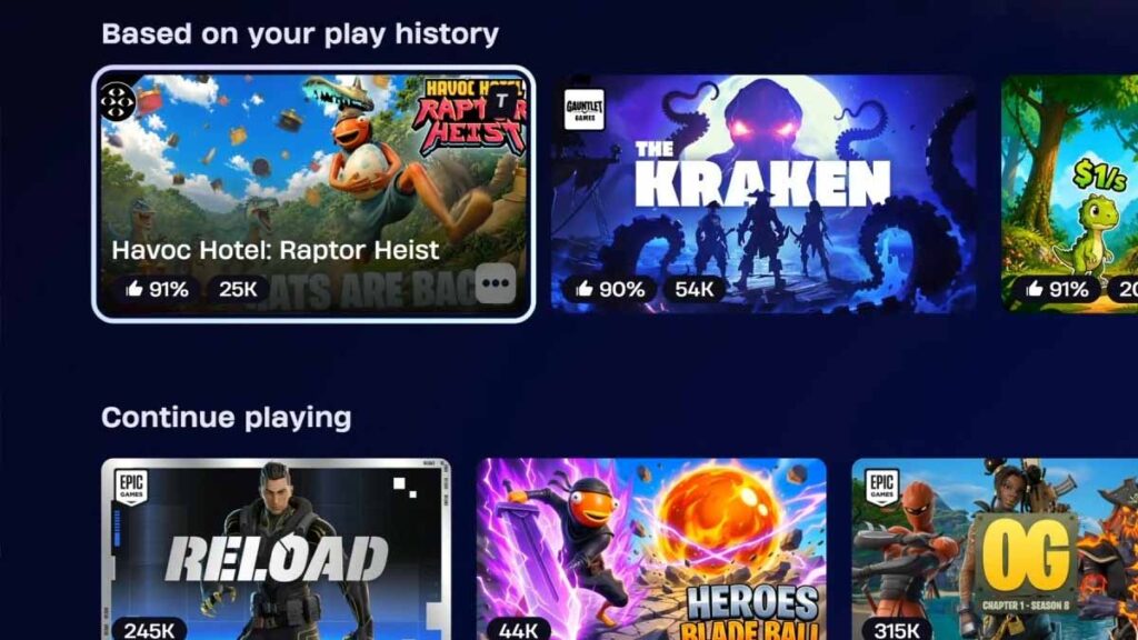 Fortnite Discover