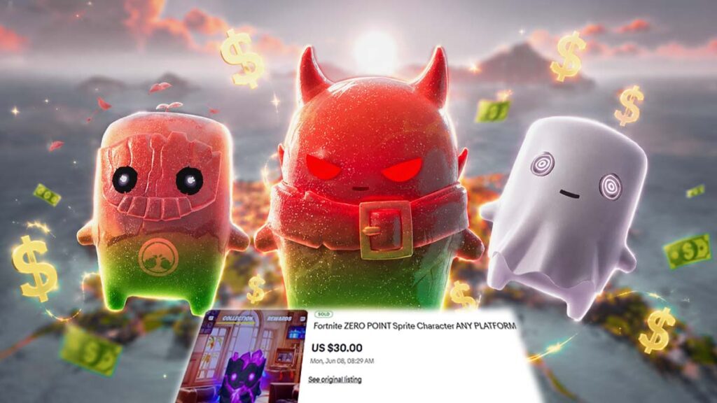 Fortnite's Pokemon-like Sprites have already sparked a real-money eBay ...