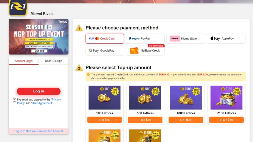 How to get Bonus Lattice in Marvel Rivals - FRVR