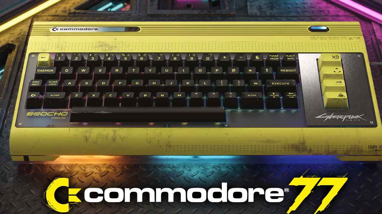 Cyberpunk 2077 goes retro with a preem Commodore 64 an “exclusive” new 8-bit game