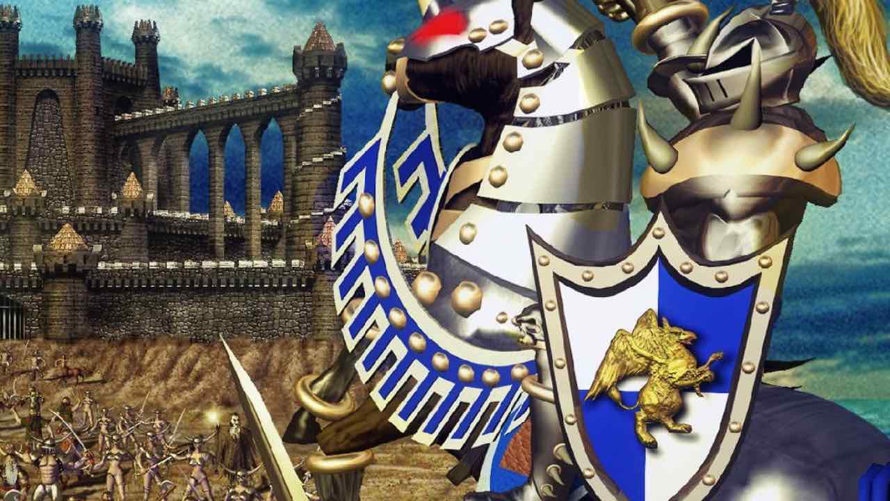 heroes of might and magic 3 key art showing a man on his 'orse