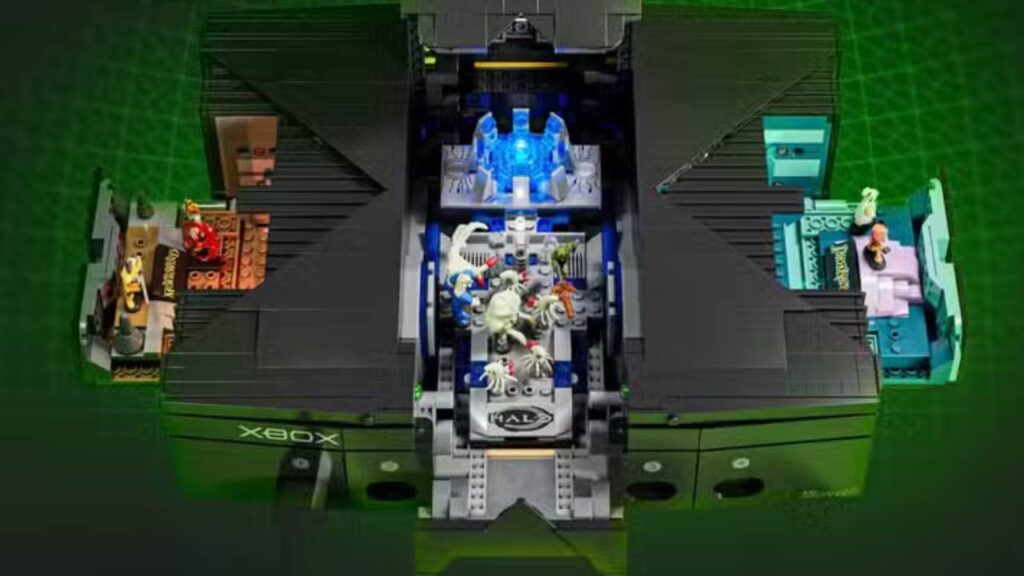 Mattel Brick Shop OG Xbox 25th Anniversary playlet 
