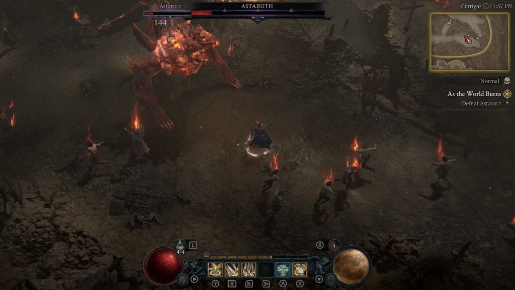 Diablo 4 Nintendo Switch 2 gameplay 