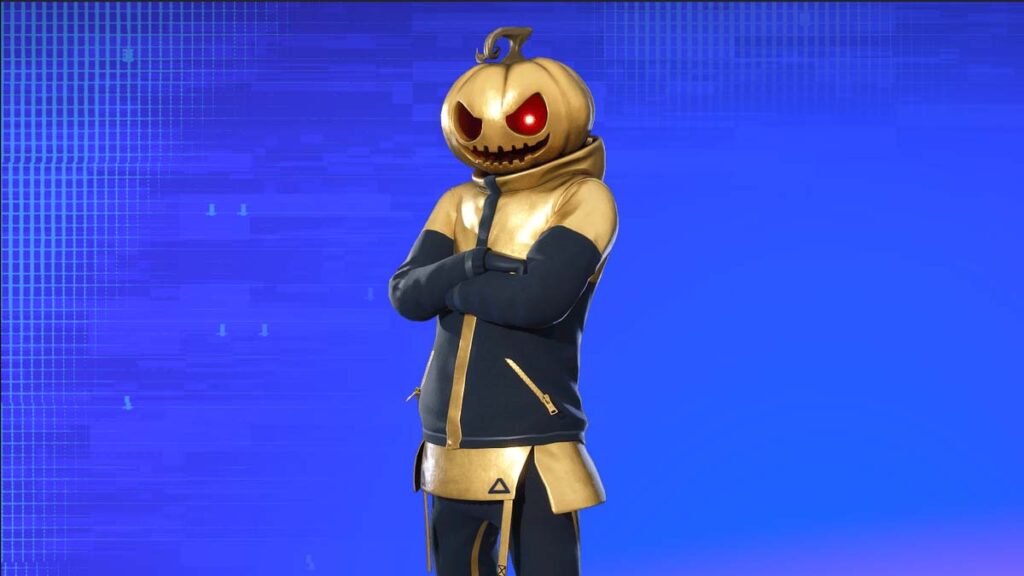 Gold punk in Fortnite