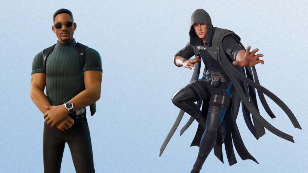 Mike Lowrey and Kelsier skins in Fortnite