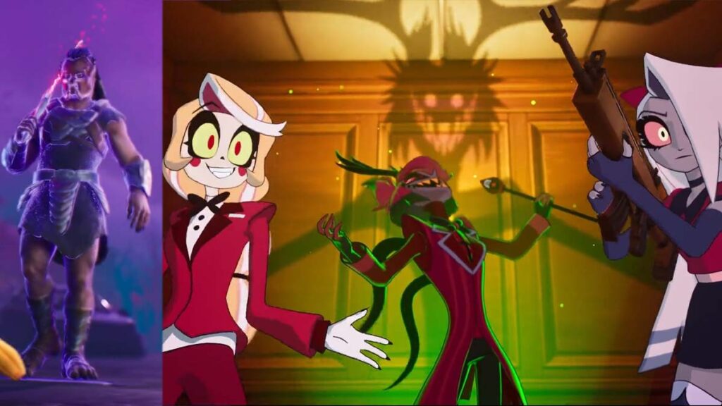 Fortnite Predator and Hotel Hazbin