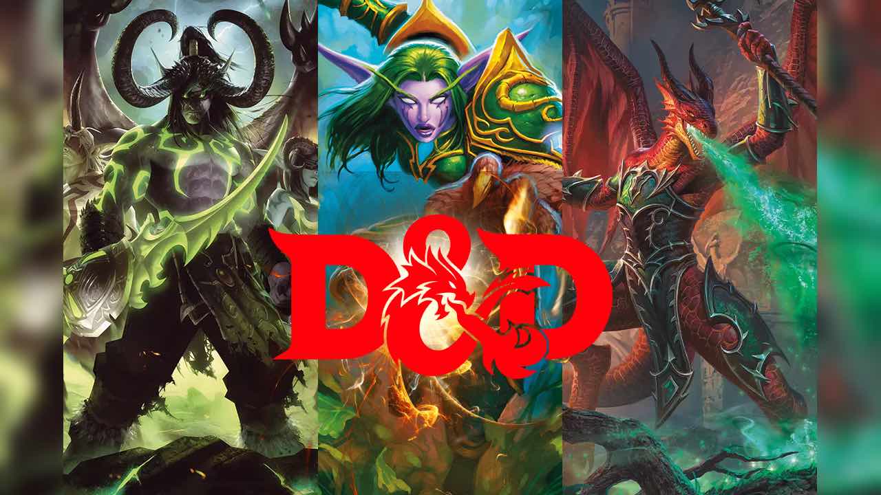 World of Warcraft Dungeons and Dragons