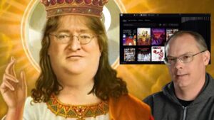 Epic Games Store’s buggy vibe-coded Faster Than Steam re-launch is based on outdated Steam figures