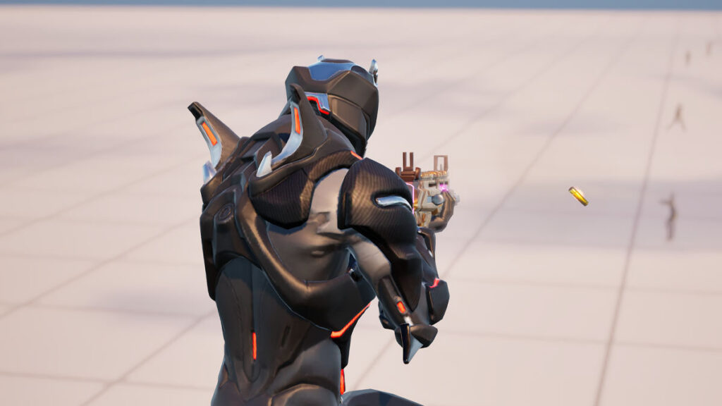 Fortnite character aiming