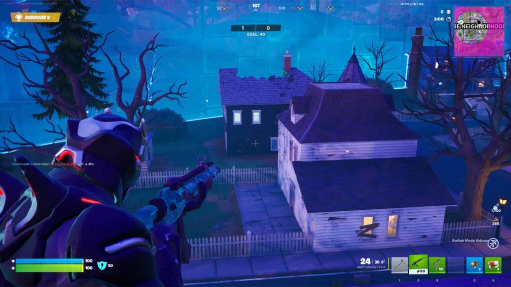 Fortnite positioning