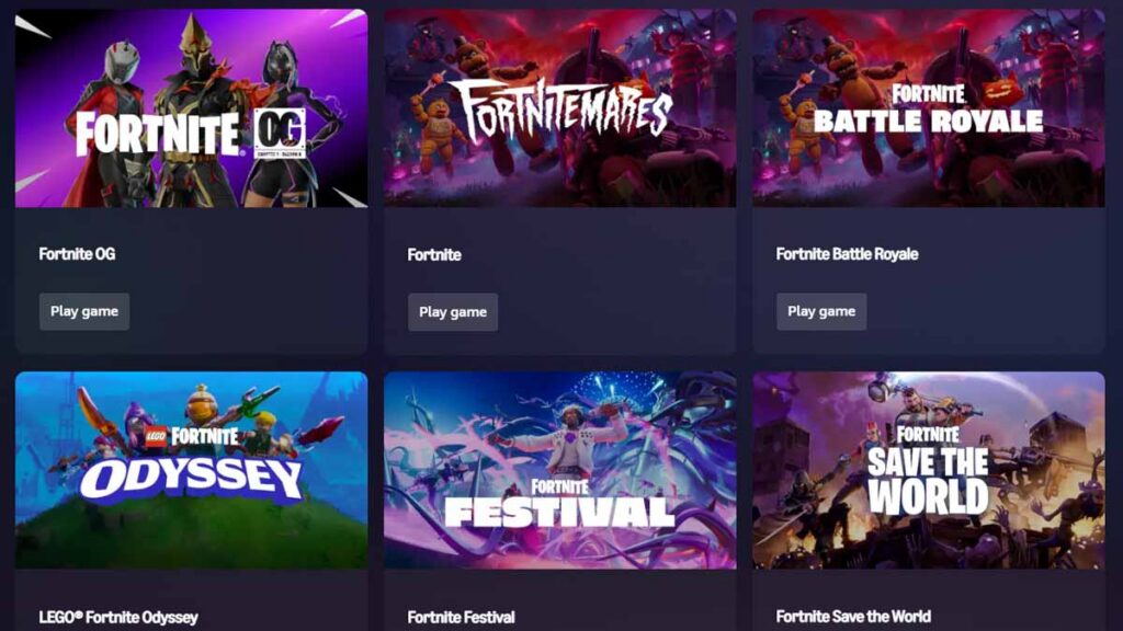 Fortnite on Amazon Luna