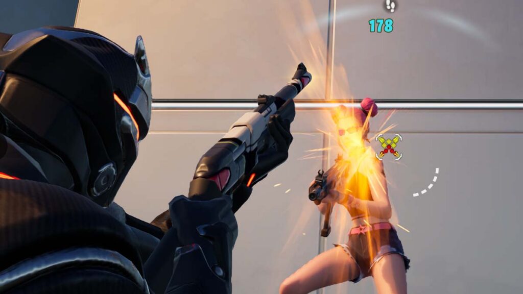 Fortnite crosshair placement