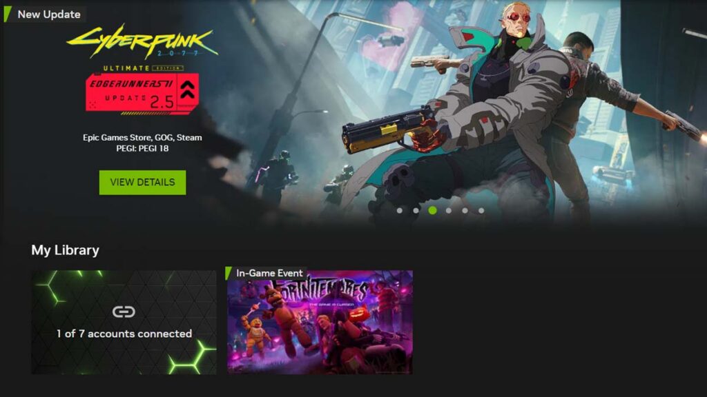 Fortnite on GeForce Now