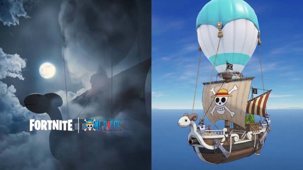 Fortnite x One Piece Battle Bus