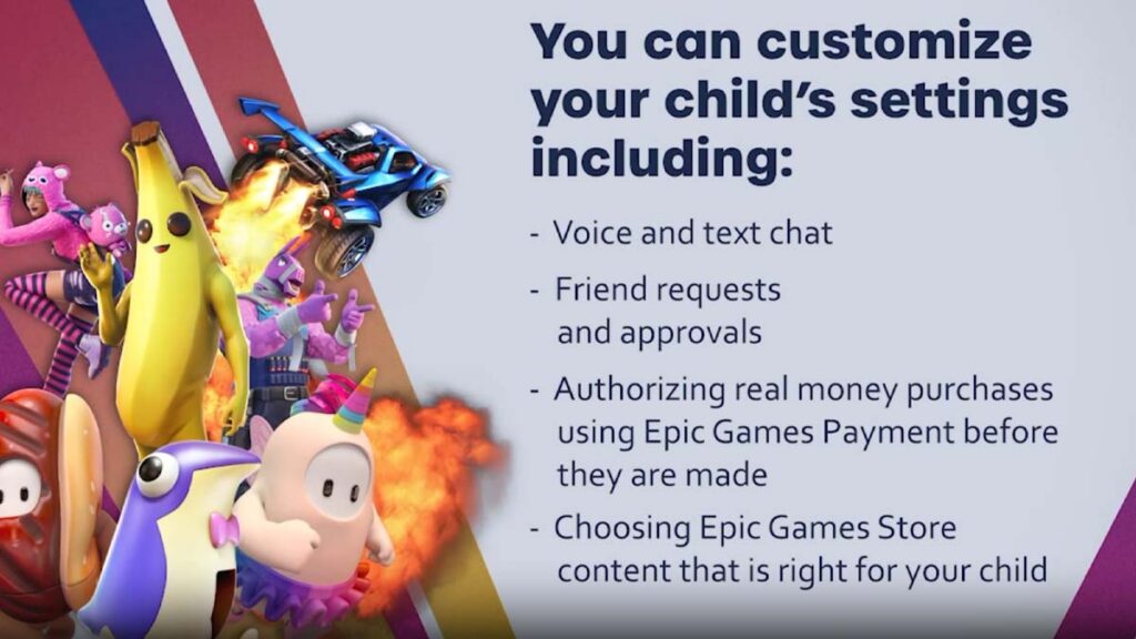 Fortnite parental controls