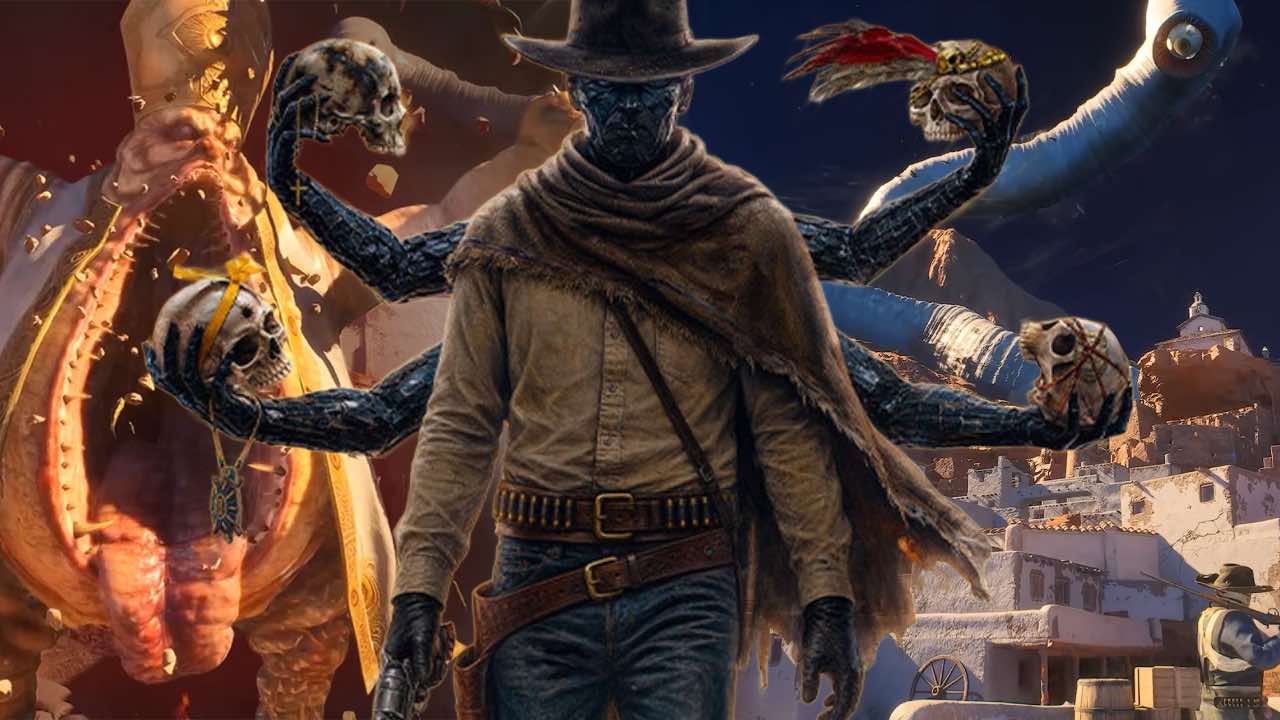 Guns of Eschaton protagonist standing in front of a Glutton