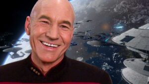 Star Trek Online players line-up at Earth Spacedock in beautiful tribute to Sir Patrick Stewart’s passing