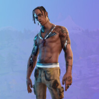 Travis Scott Travis Scott skin in Fortnite